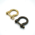 Solid Brass Japanese Style Horseshoe Buckle 15mm