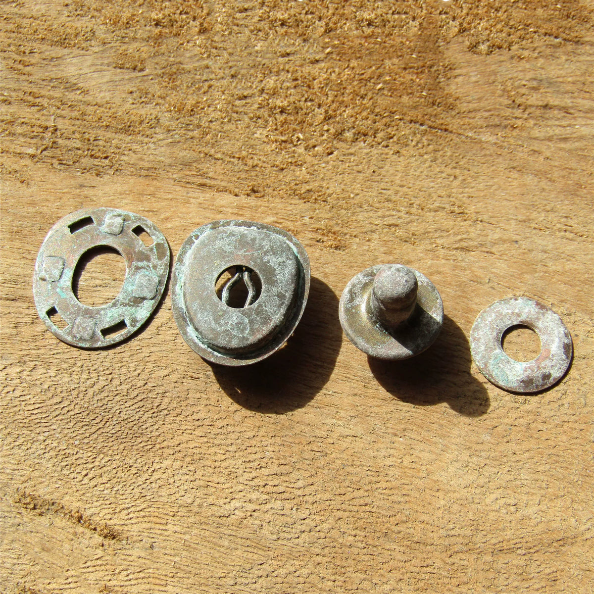 Solid Brass Vintage Western Snap Fastener