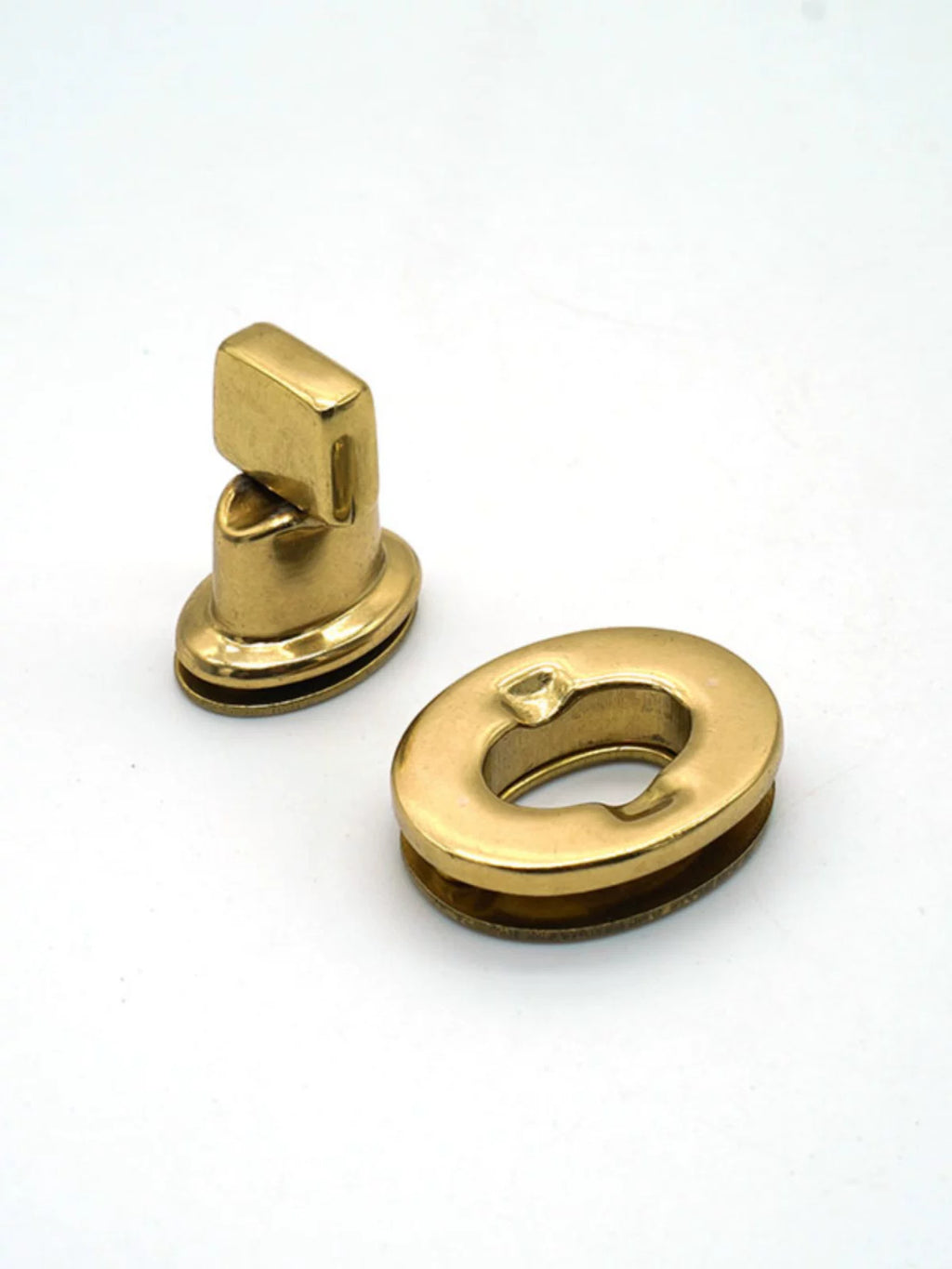 Solid Brass Twist Lock for 14mm Strap