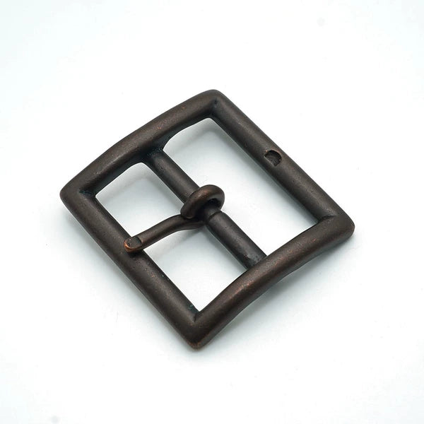 Copper Antique Silver Plated Vintage Casual Belt Buckle