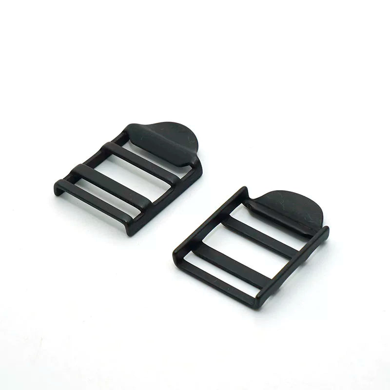 Solid Copper Antique Bronze Tri-Bar Slider
