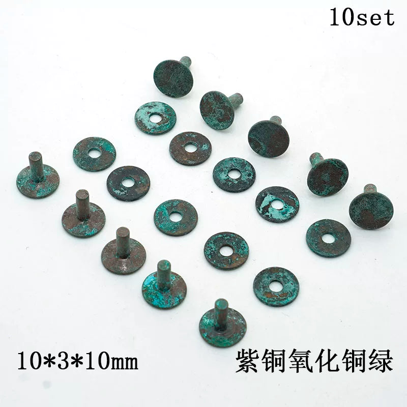 Copper Oxidized Solid Permanent Rivet