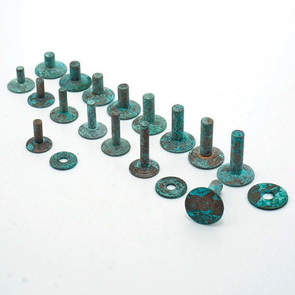 Copper Oxidized Solid Permanent Rivet