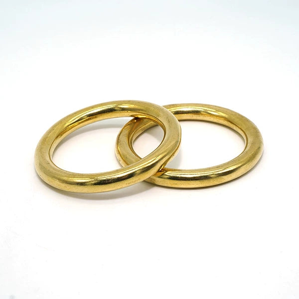 Solid Brass Seamless O-Ring for 39mm Strap