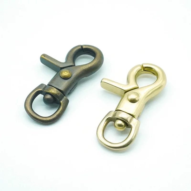 Solid Brass Keychain