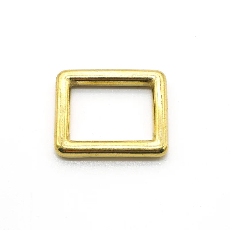 Solid Copper Rectangle Ring
