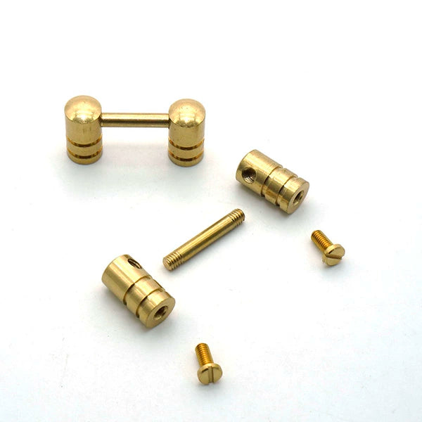 Solid Copper Handbag Bag & Luggage Hardware Hand 挽 Buckle Bag 零 Pcs Screw 拆 卸 Chain Hardware