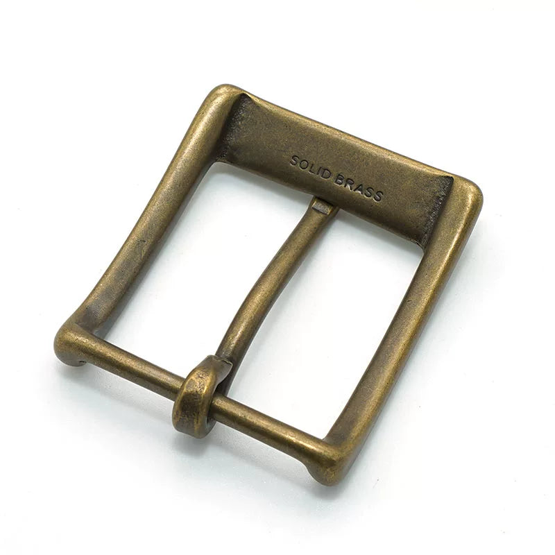 Solid Brass Vintage Men's Pin Buckle