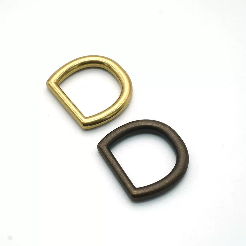 Solid Copper Vintage Pin Buckle 21mm