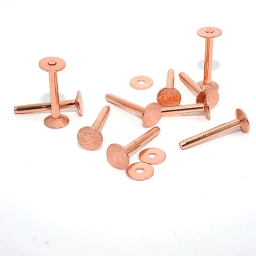 Copper Western Double Cap Rivet