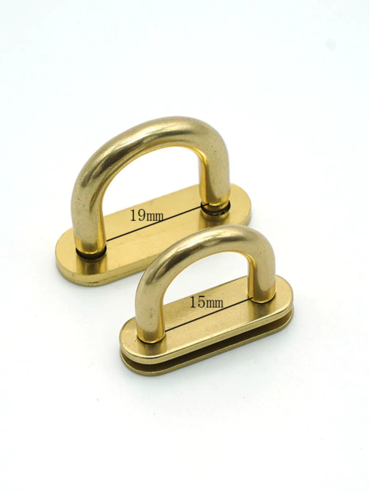 Solid Copper Arch Buckle for 15mm Strap