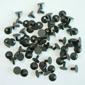 Copper Matte Black Solid Permanent Rivet 10mm