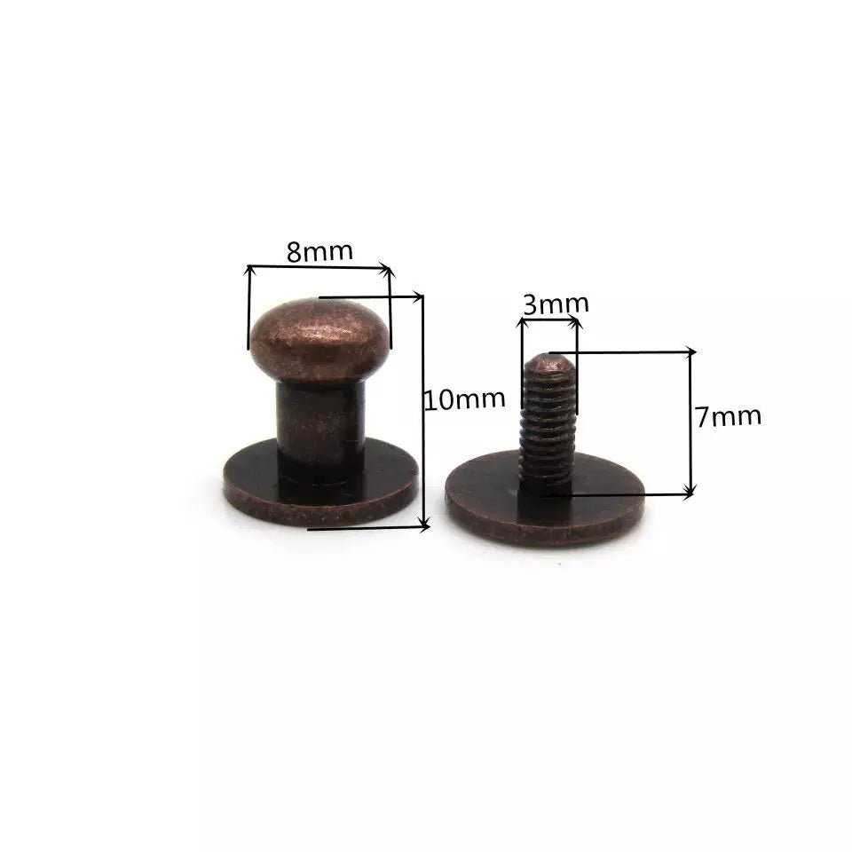 Solid Copper Nipple Stud