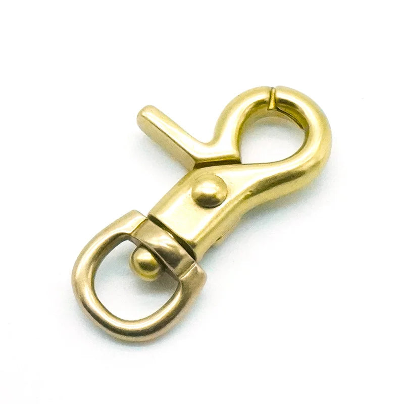 Solid Brass Keychain