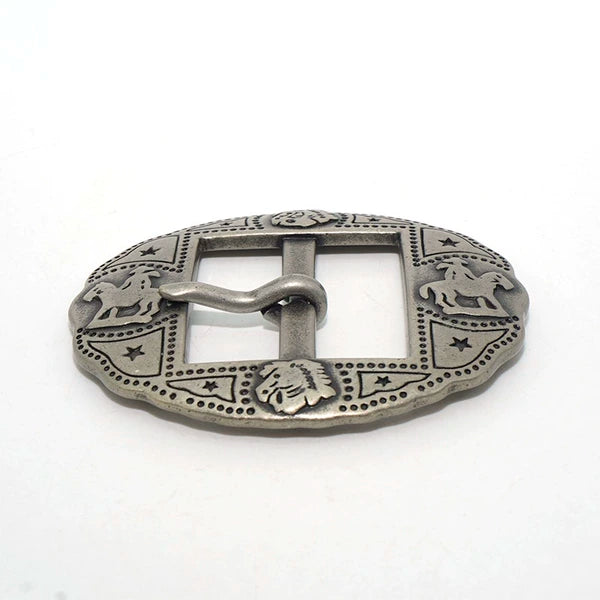 Solid Brass Vintage Men's Pin Buckle