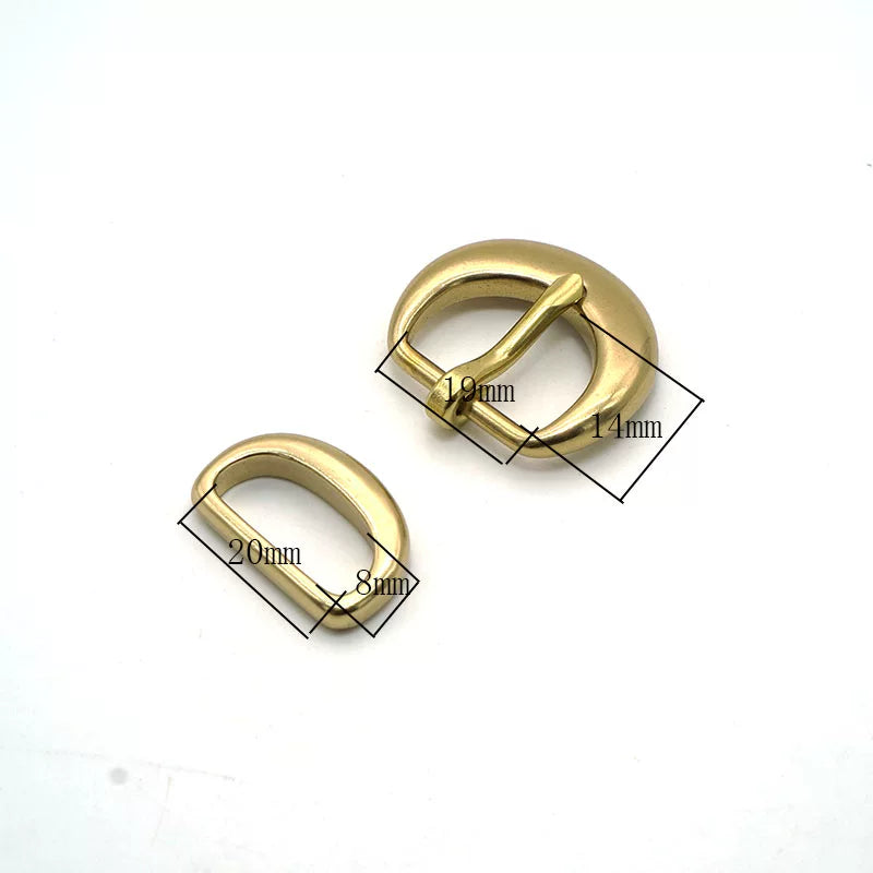 Solid Brass Women's Pin Buckle