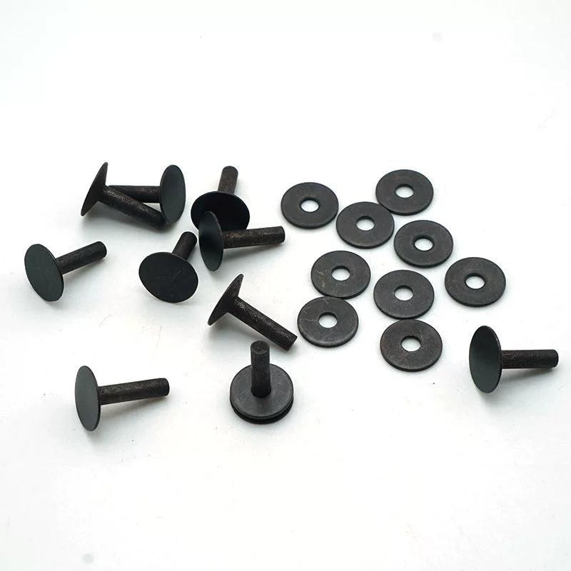 Copper Black Antique Brass Vintage Solid Permanent Rivet