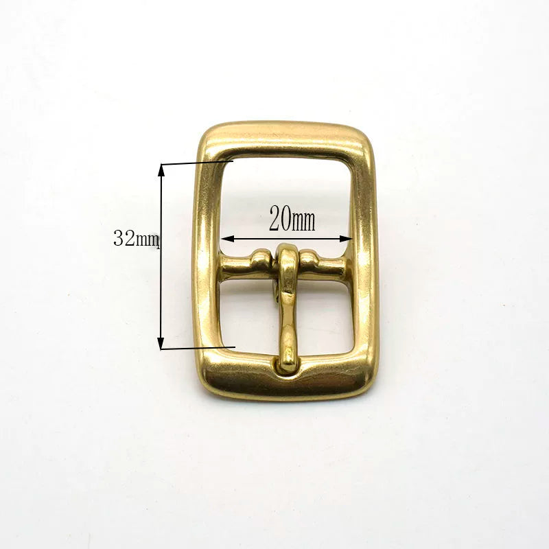 Solid Brass Tri-Glide Pin for 20mm Strap