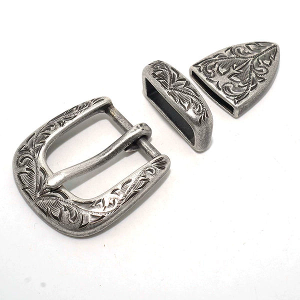 Solid Brass Vintage Belt Buckle