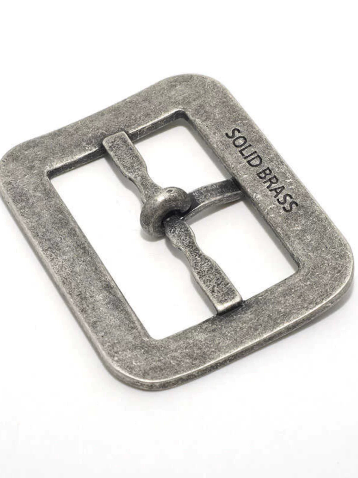 Solid Brass Vintage Men's Pin Buckle 4.5cm