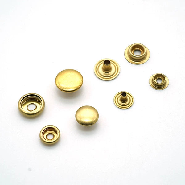 Solid Copper Heavy Duty Snap Button