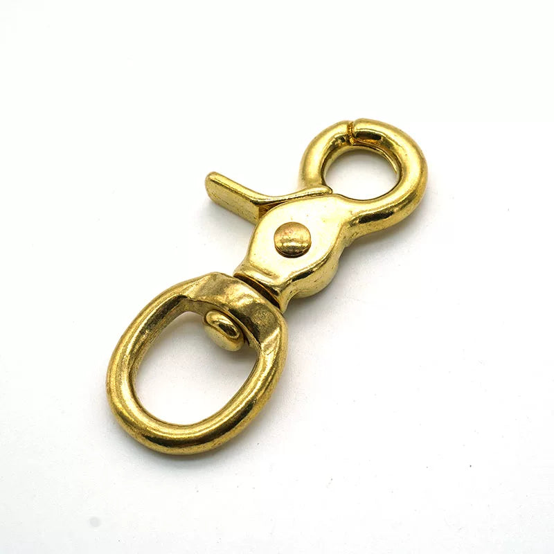 Solid Brass Keychain