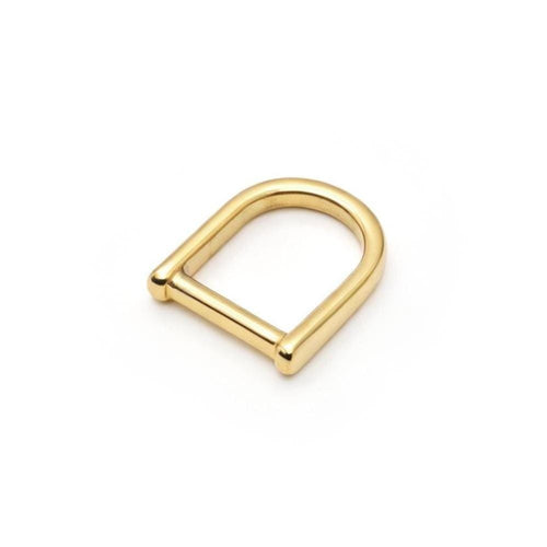 Mini horseshoe D-rings for leathercraft, 8.5 x 14mm