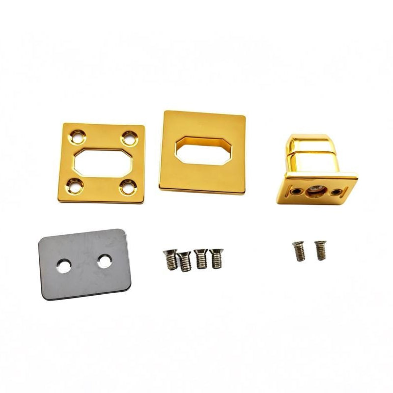 22mm square turn lock for handmade leather handbags
