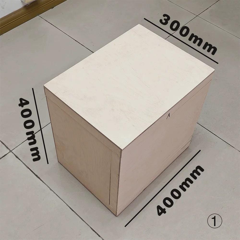 Large unfinished trunk blank, 400 x 300 x 400mm