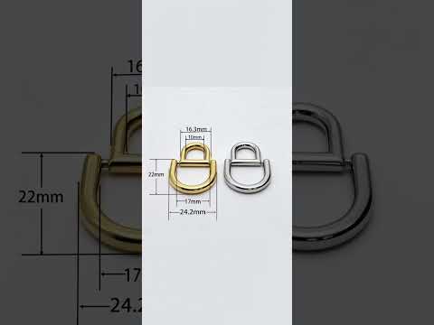 Rotating Double D-Ring Buckle